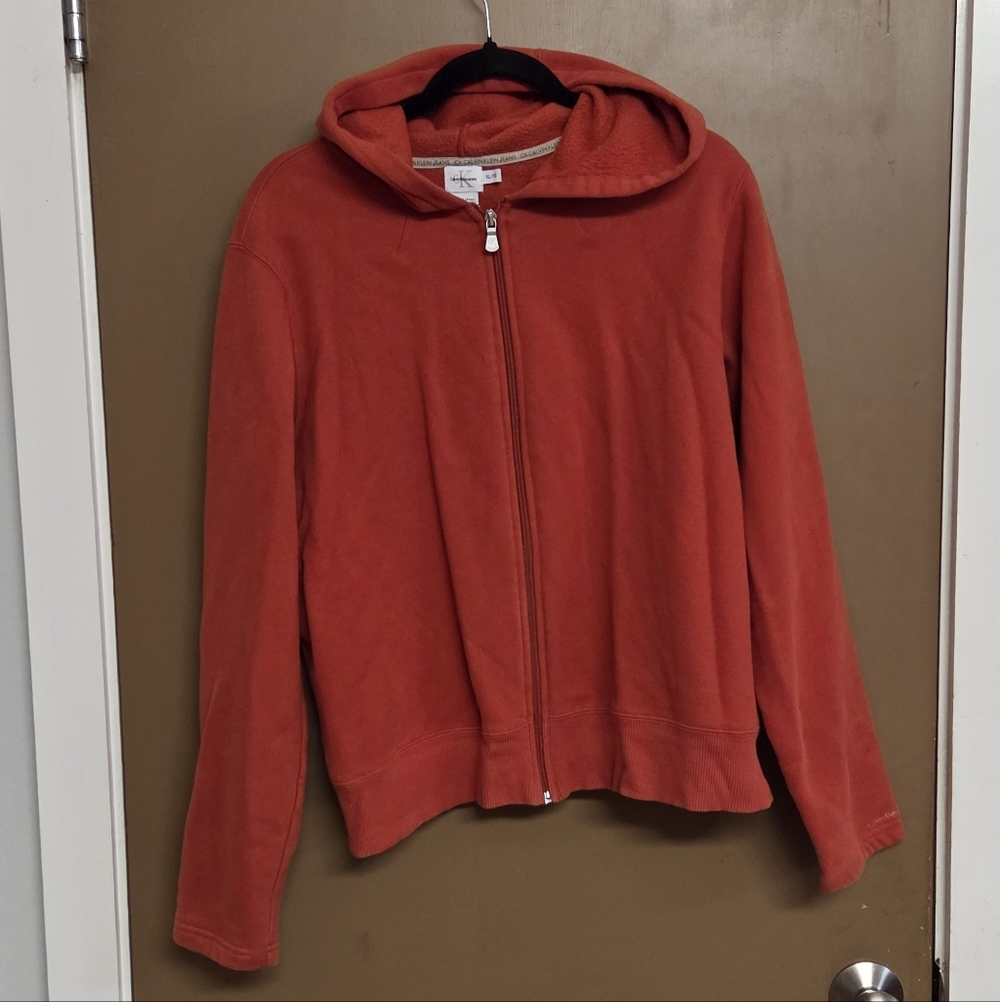 Calvin Klein Burnt Orange Hoodie